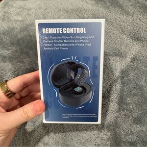 Remote control scrolling ring for phone and kindle